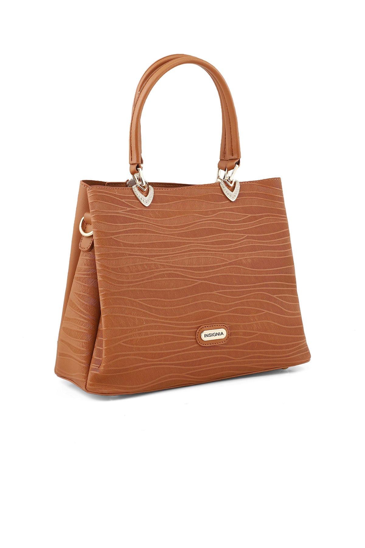 Formal Tote Hand Bags B15052-Brown