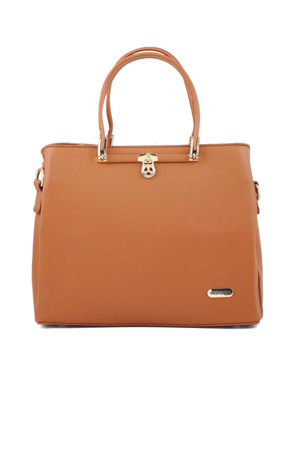Formal Tote Hand Bags B15055-Brown