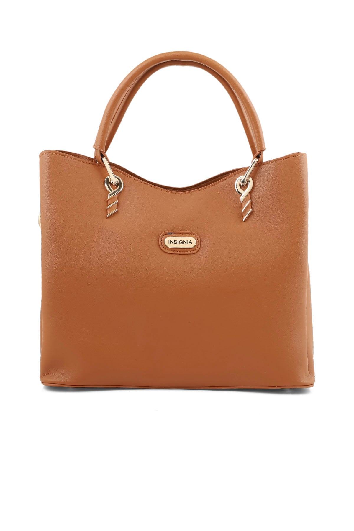 Formal Tote Hand Bags B15058-Brown
