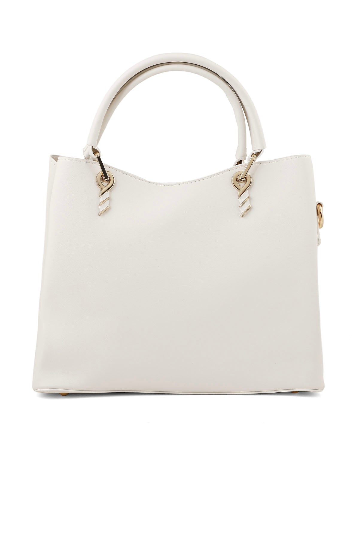 Formal Tote Hand Bags B15058-White