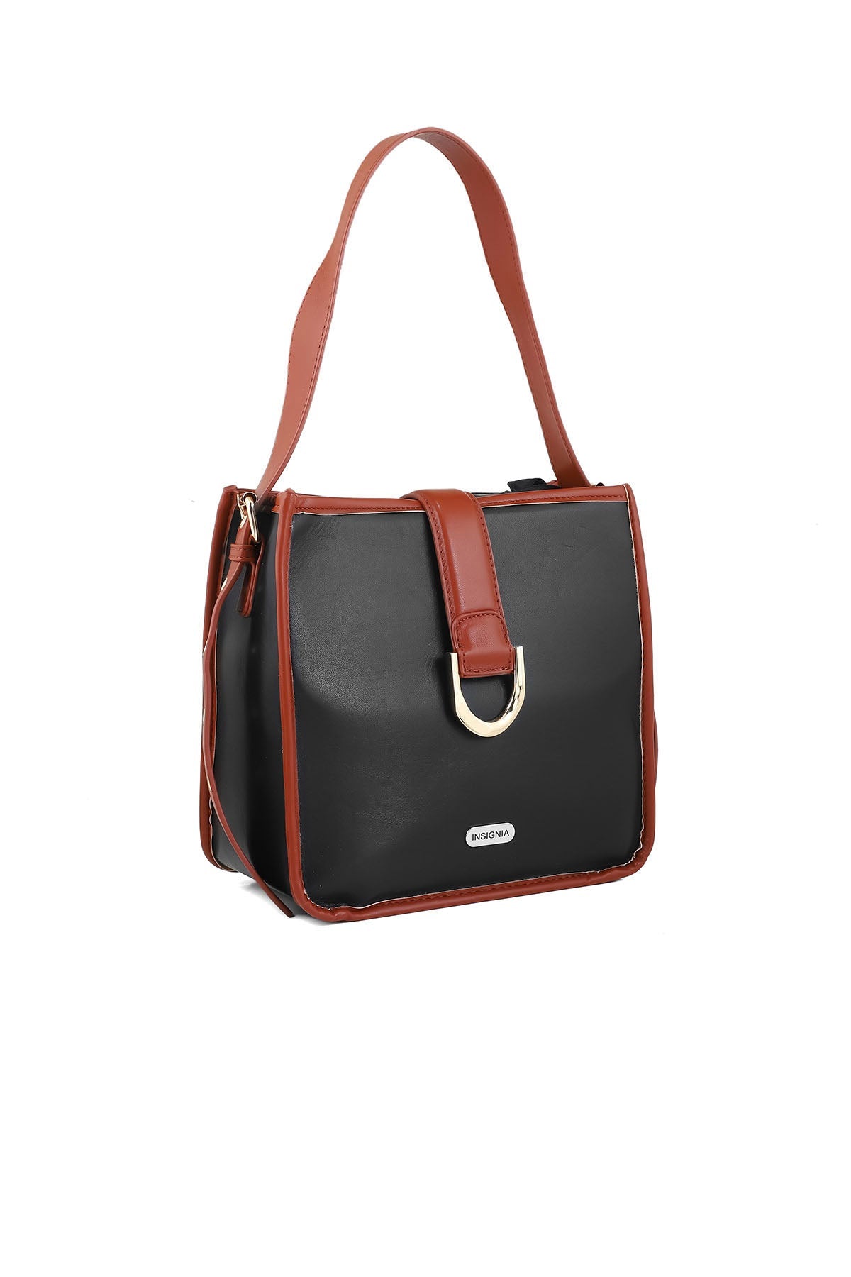 Baguette Shoulder Bags B15064-Black