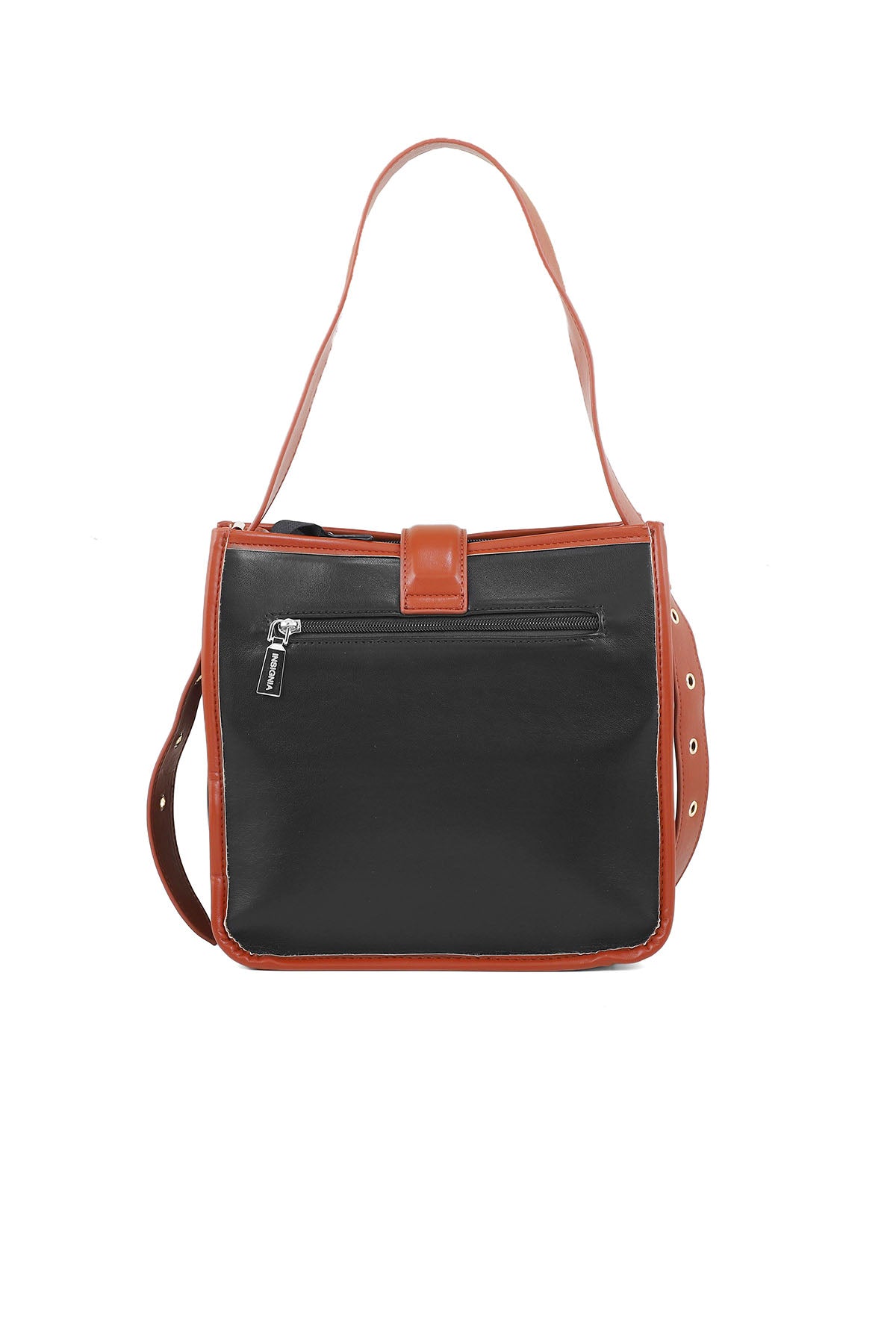 Baguette Shoulder Bags B15064-Black