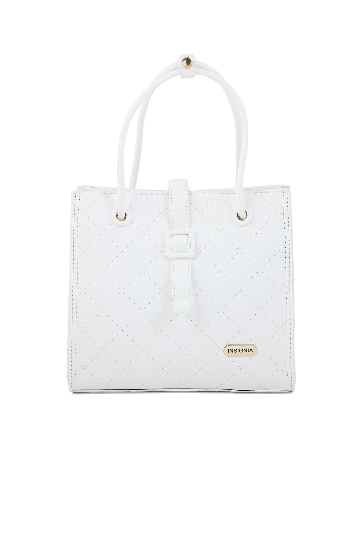 Formal Tote Hand Bags B15068-White