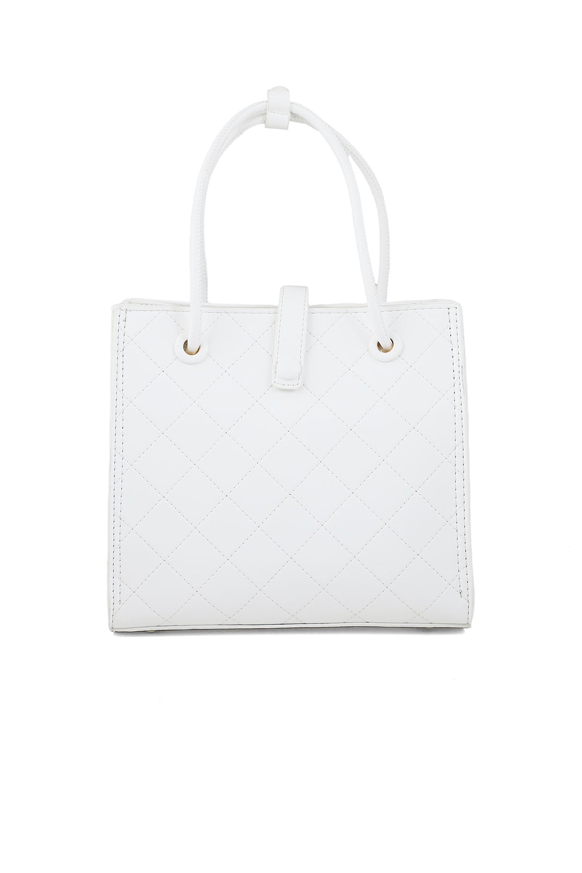 Formal Tote Hand Bags B15068-White