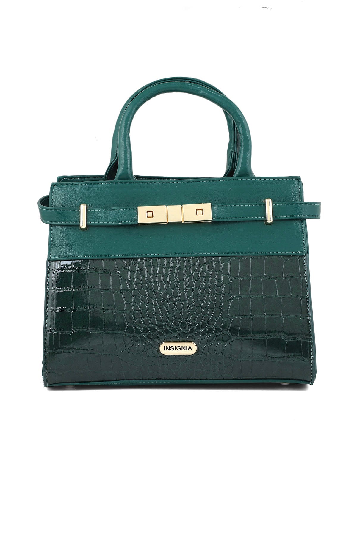Formal Tote Hand Bags B15069-Green