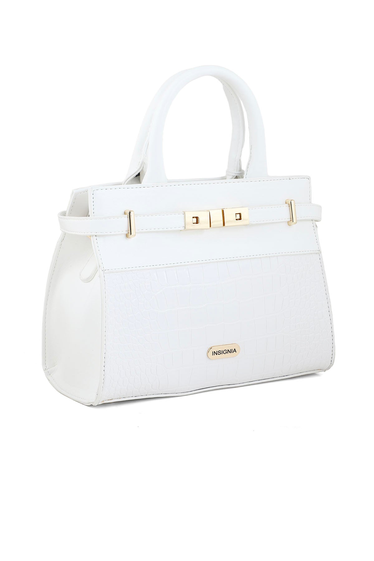 Formal Tote Hand Bags B15069-White