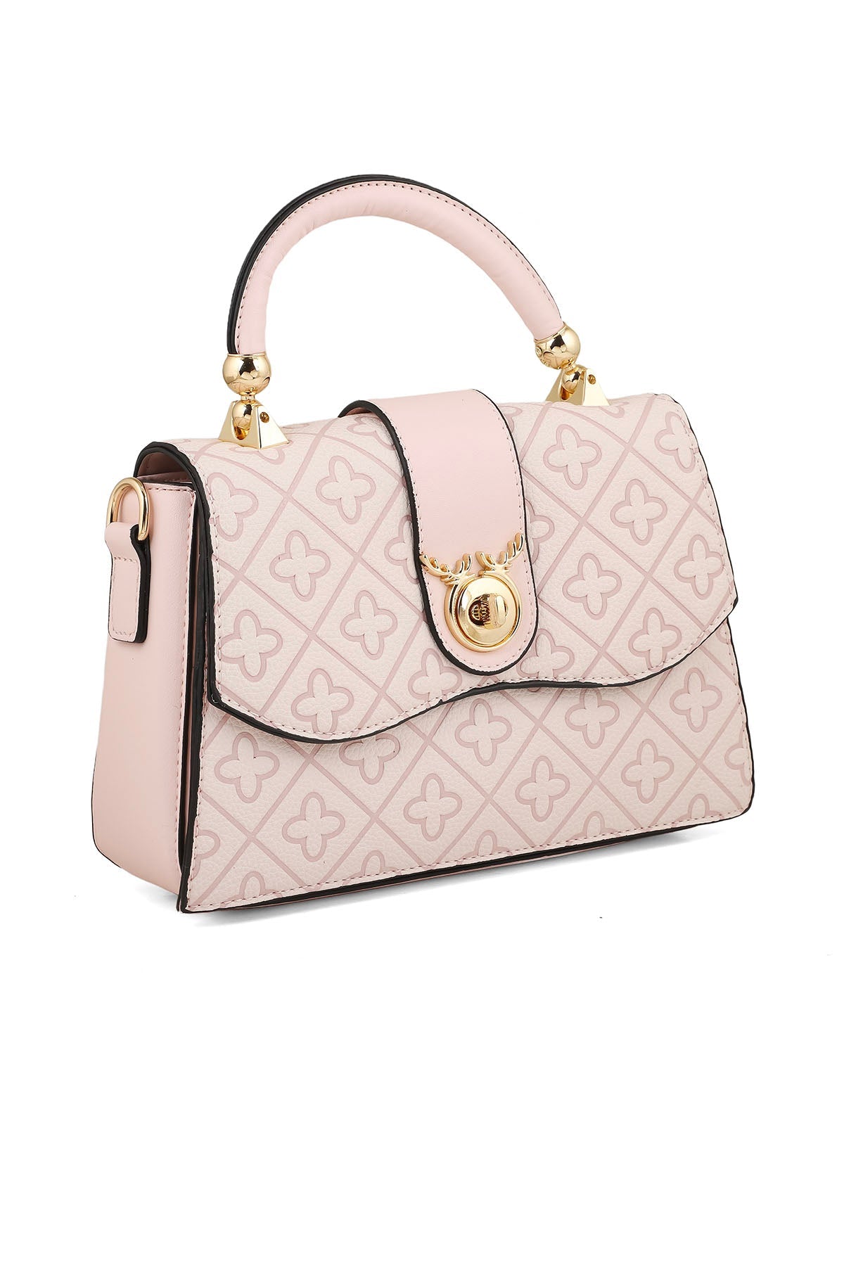 Top Handle Hand Bags B15082-Pink