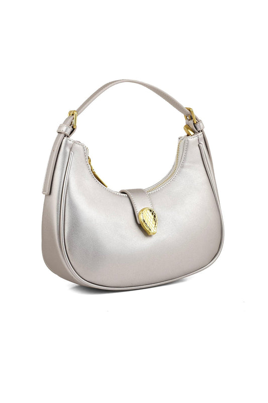 Hobo Hand Bags B15089-Silver
