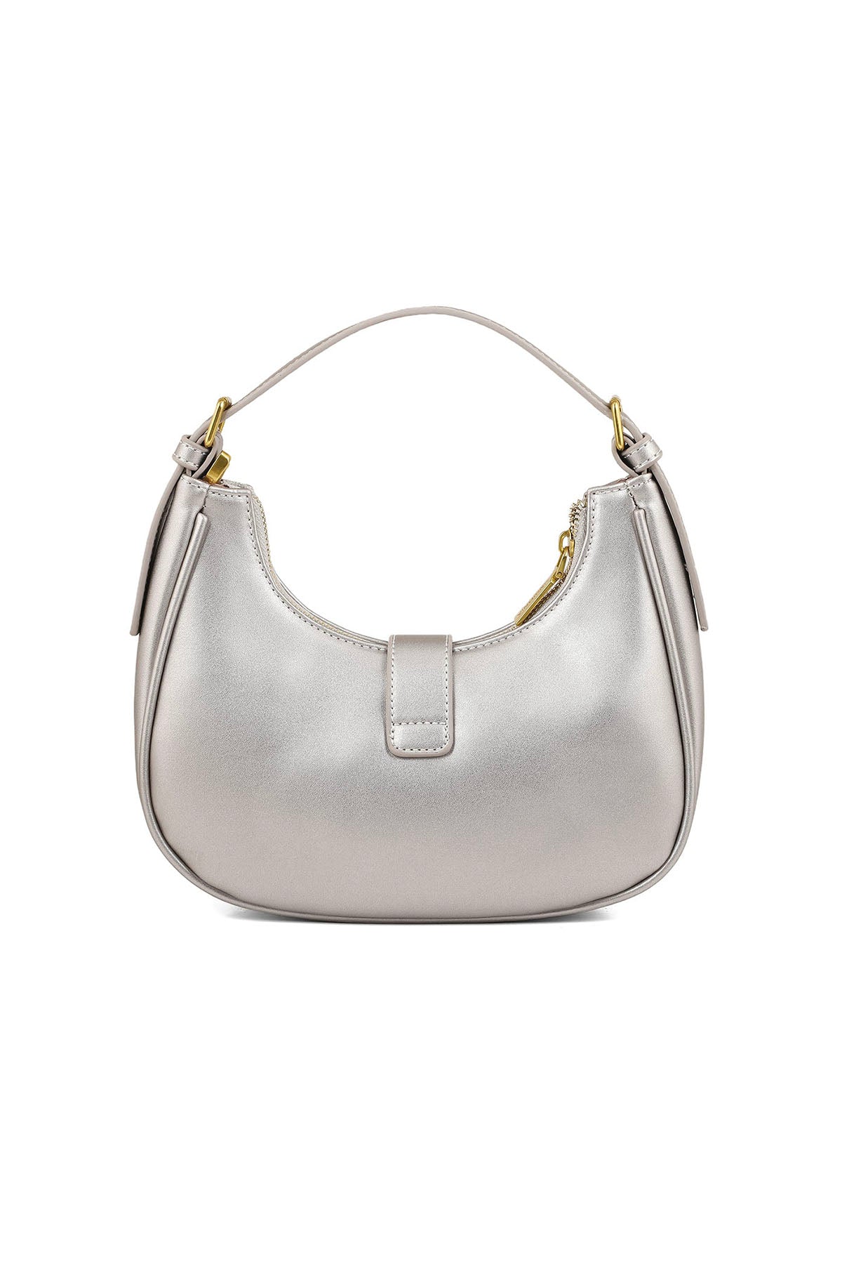 Hobo Hand Bags B15089-Silver