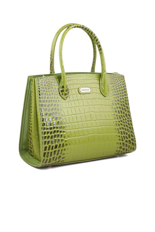 Casual Tote Hand Bags B15093-Green