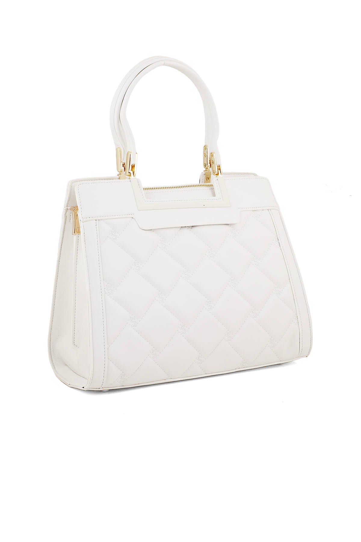 Formal Tote Hand Bags B15094-White