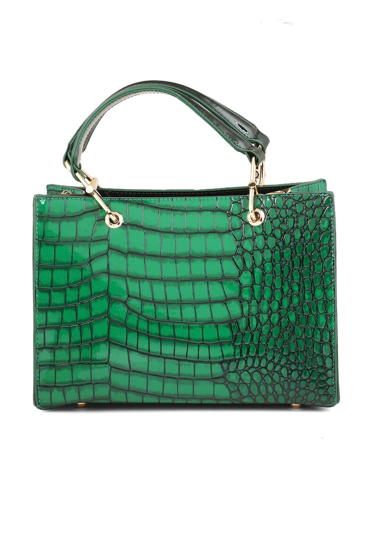 Formal Tote Hand Bags B15100-Green