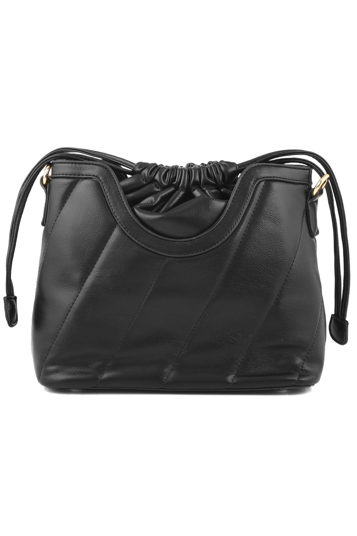 Hobo Hand Bags B15131-Black