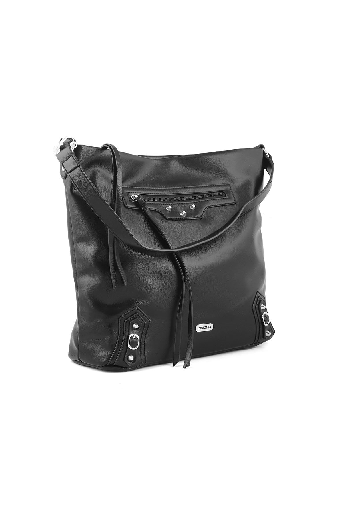 Hobo Hand Bags B15135-Black
