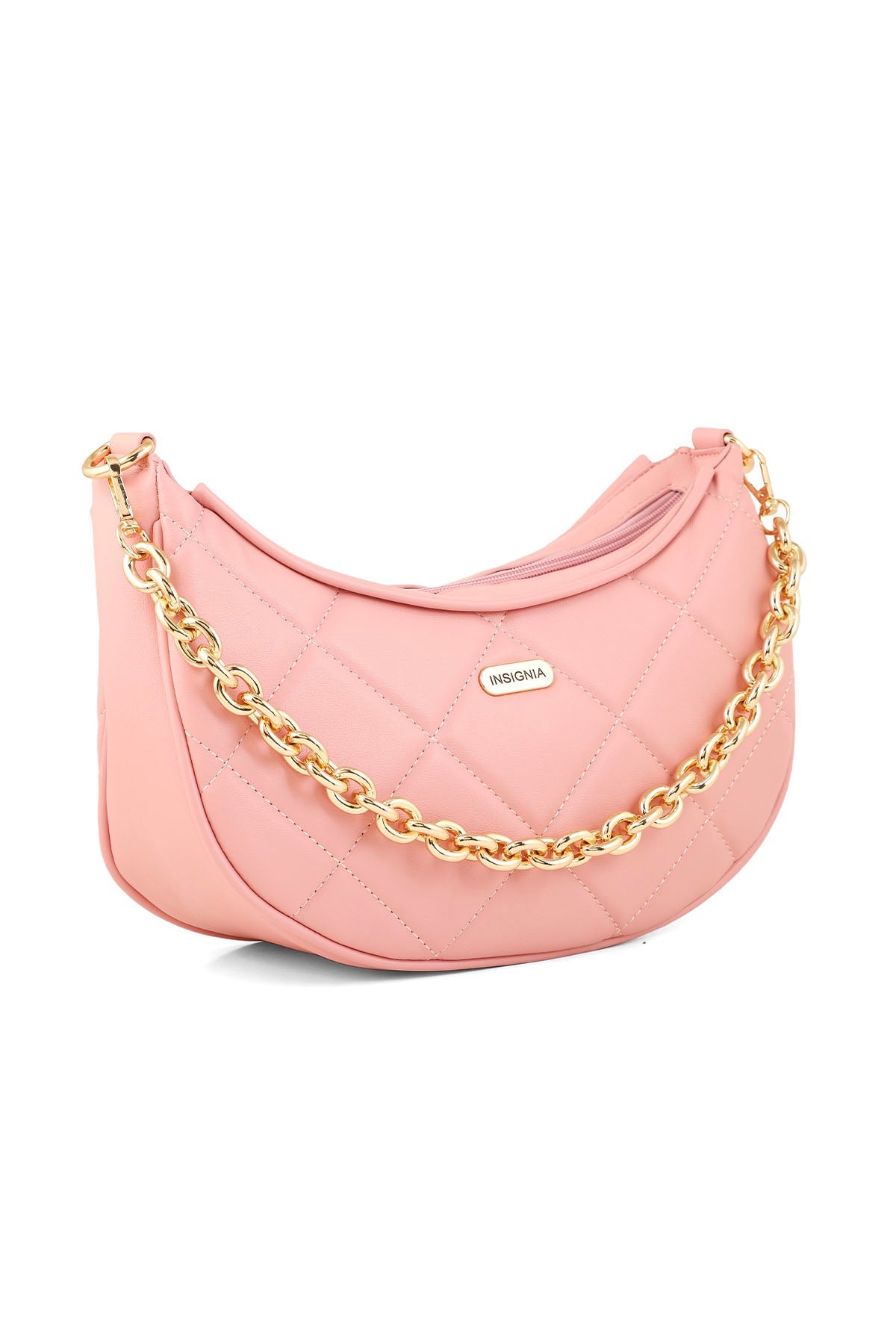 Baguette Shoulder Bags B15137-Pink