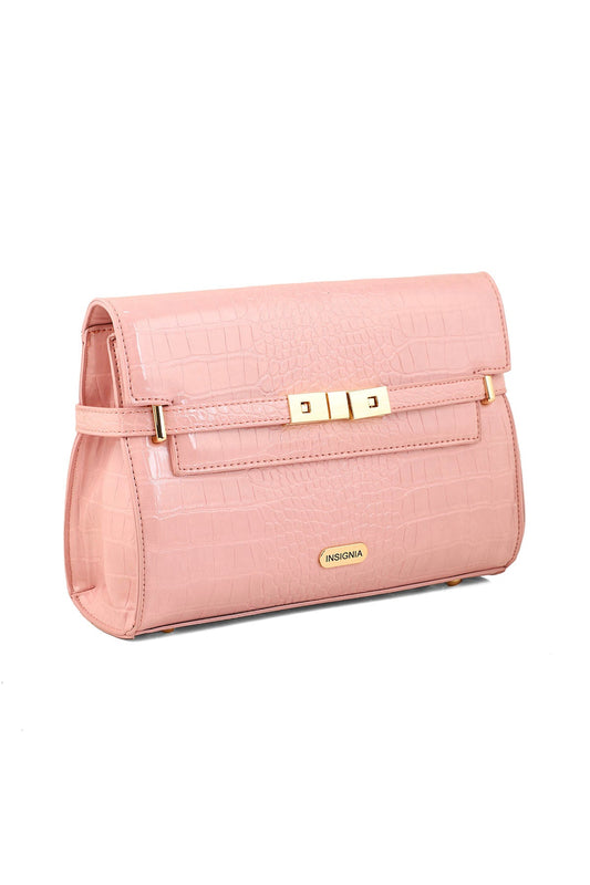 Flap Shoulder Bags B15138-Pink