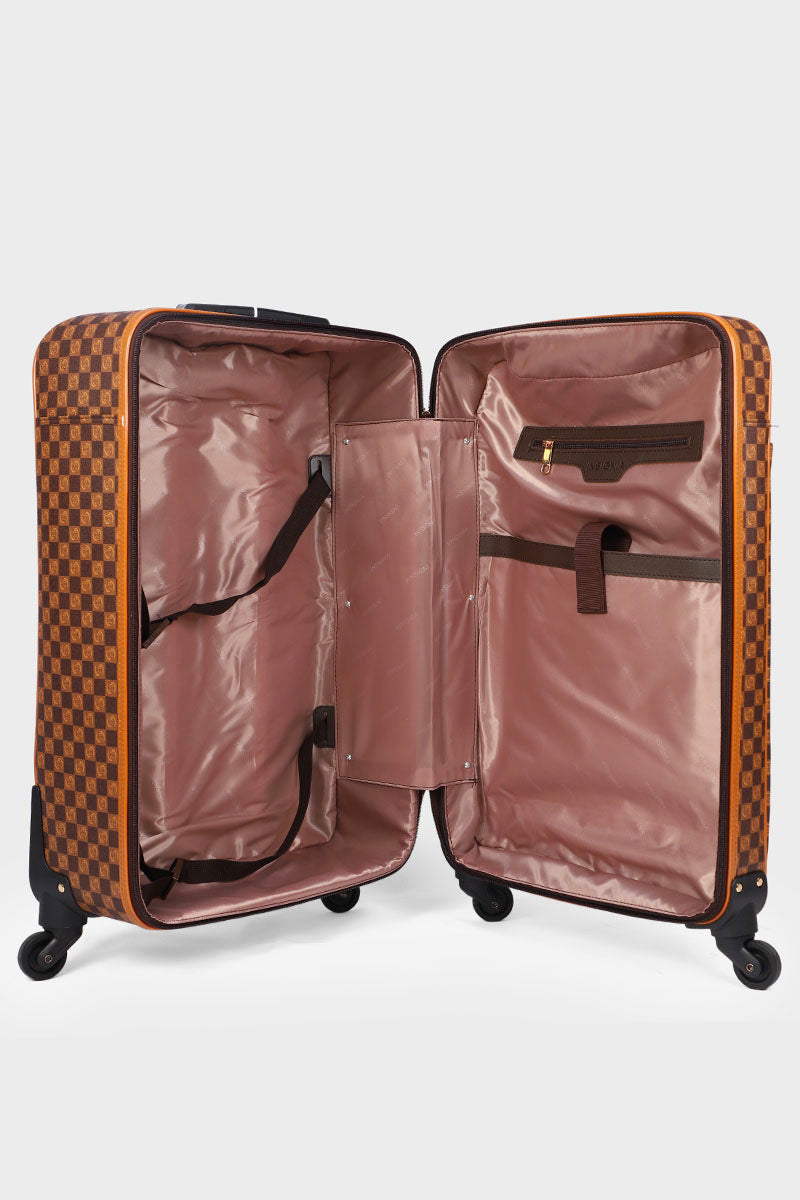 Trolly Luggage Large B19379-Brown
