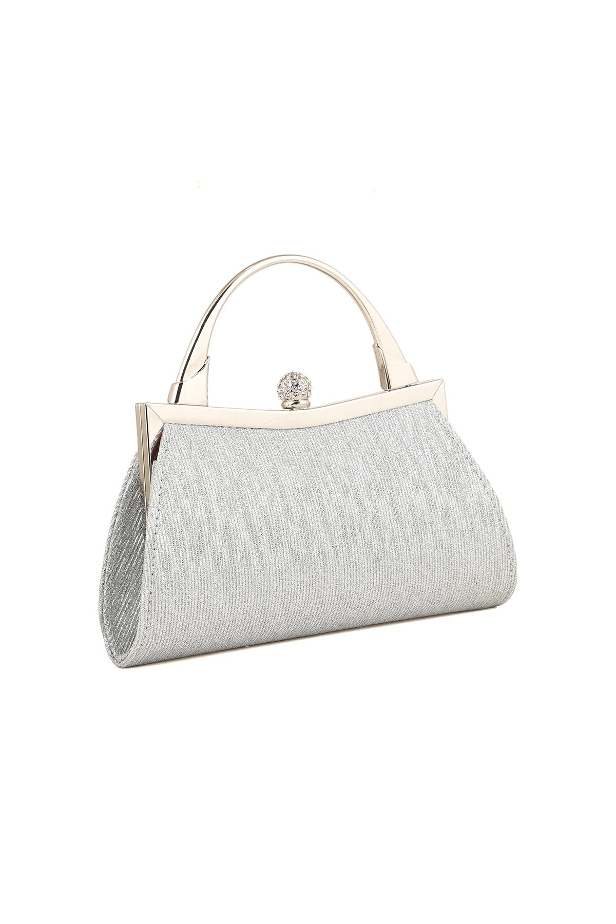 Top Handle Hand Bags B21600-Silver