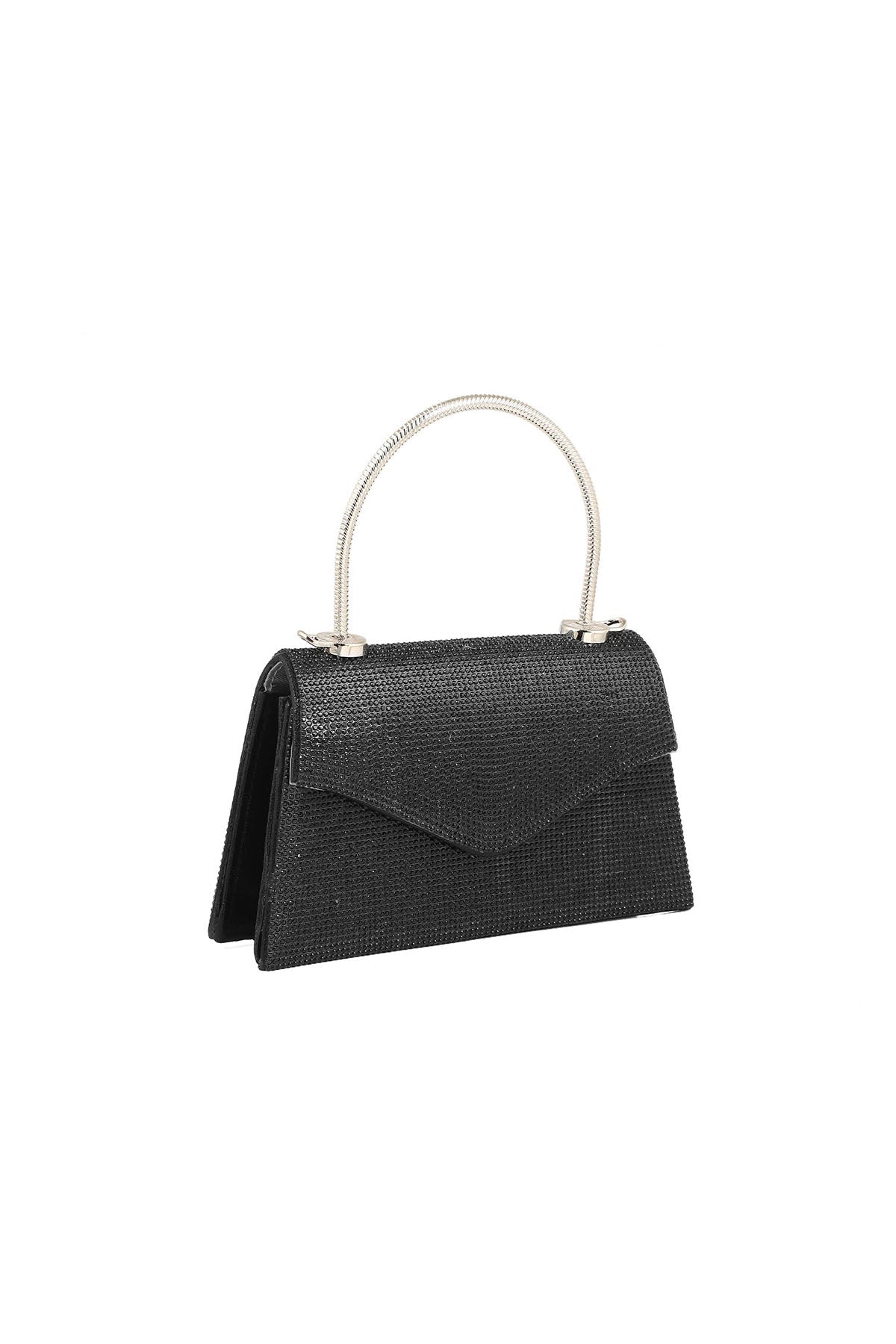 Top Handle Hand Bags B21603-Black