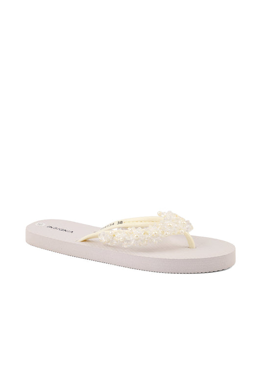 Casual Flip Flop I14134-White