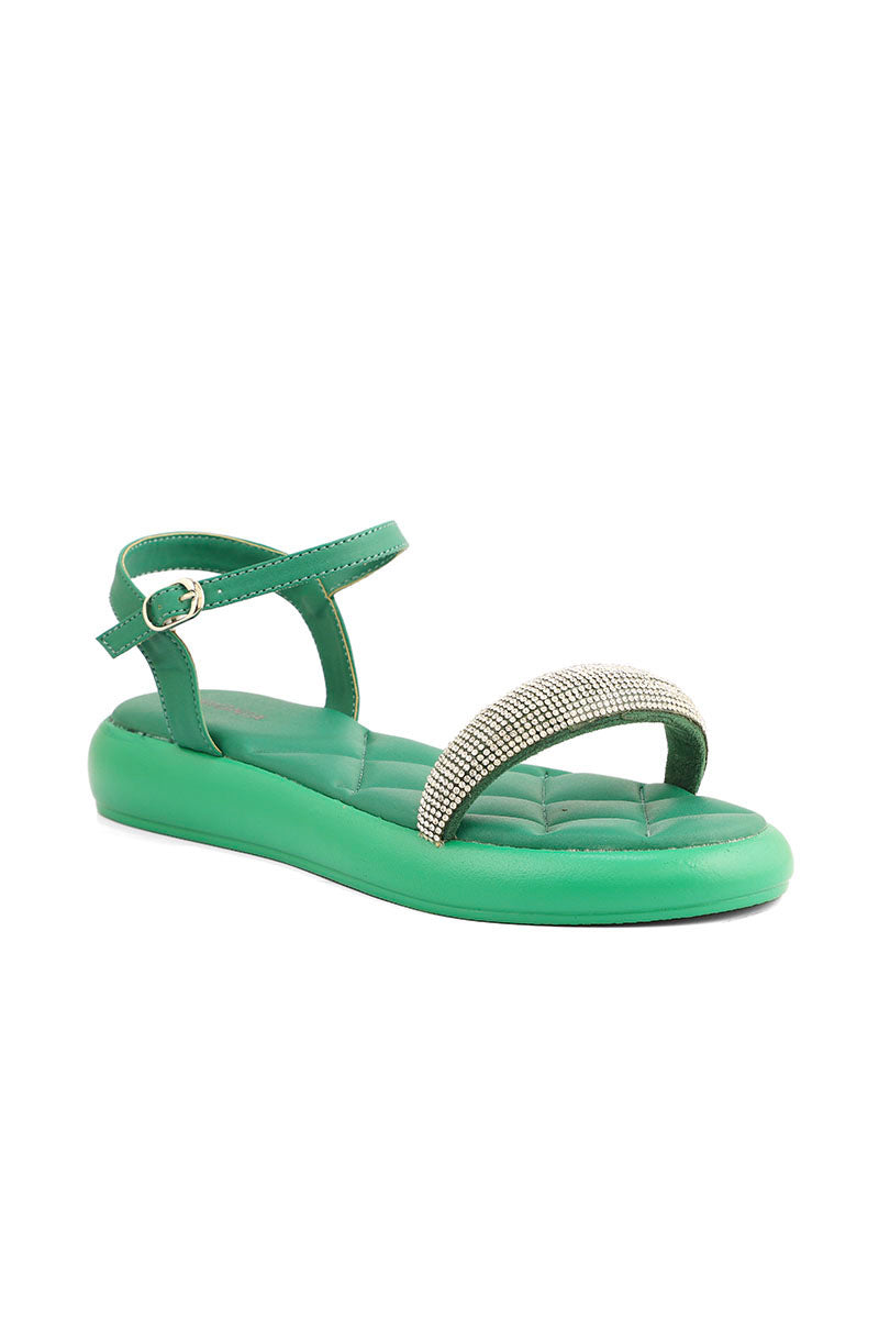 Party Wear Sandal I23689-Green