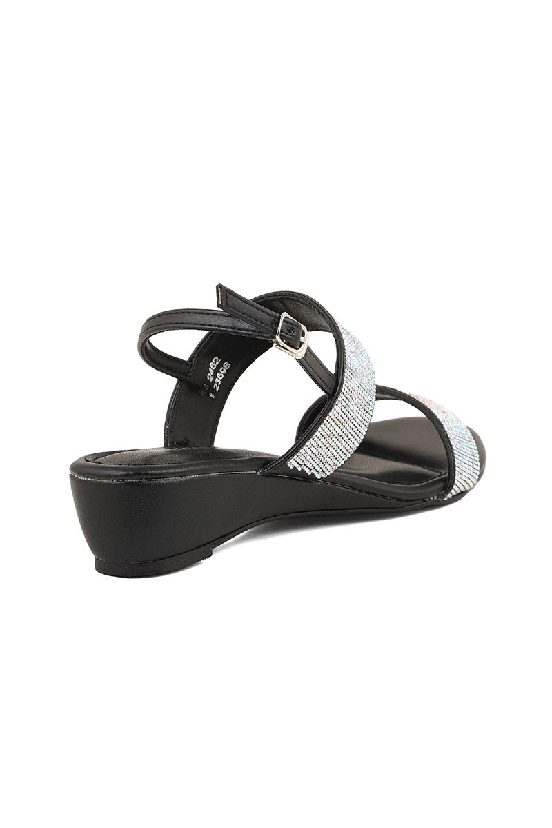 Party Wear Sandal I23698-Black
