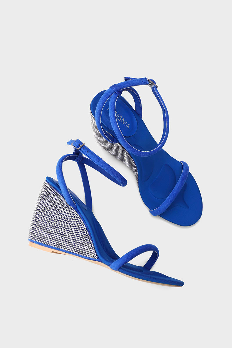 Party Wear Sandal I23701-Royal Blue