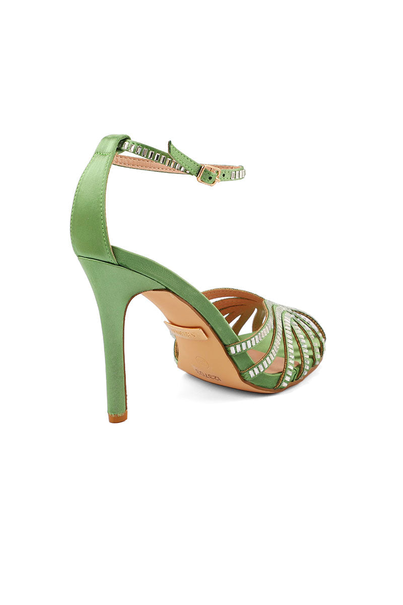 Party Wear Sandal I23703-Mint Green