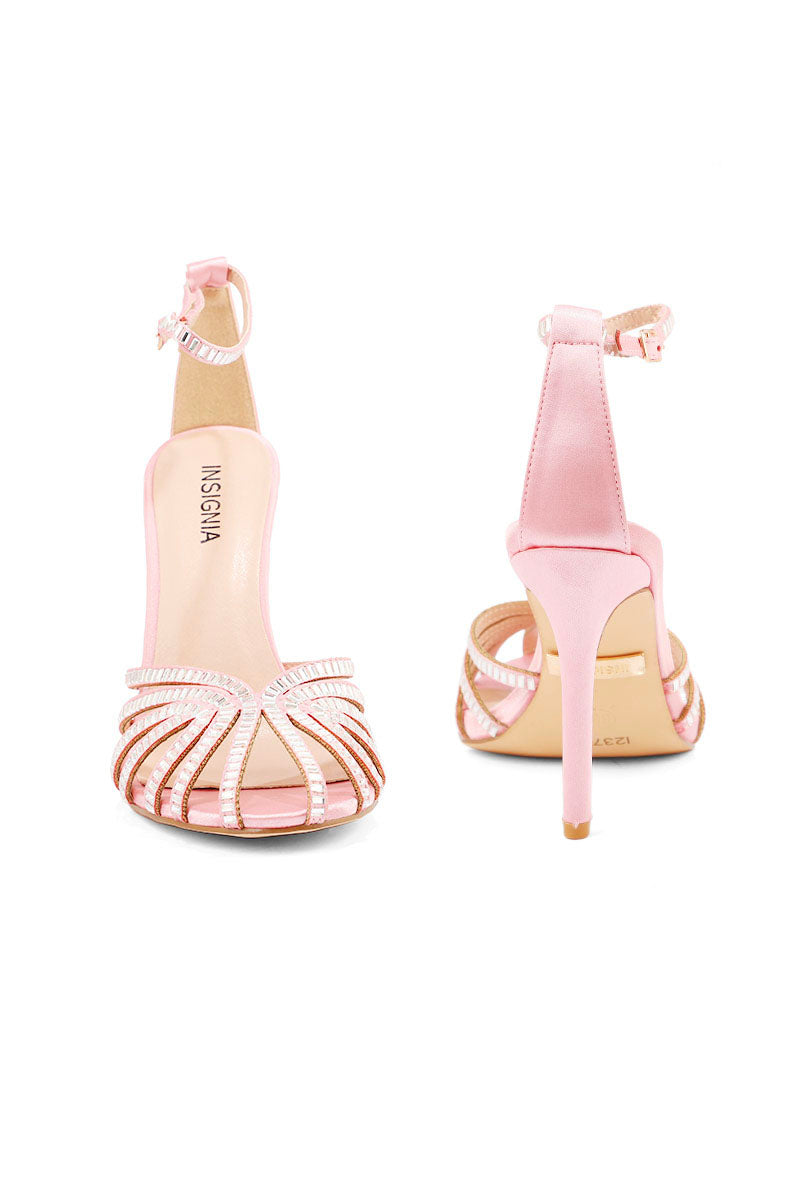 Party Wear Sandal I23703-Nude Pink