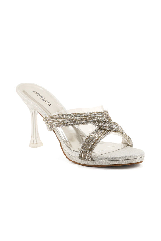 Party Wear Slip On I29224-Silver