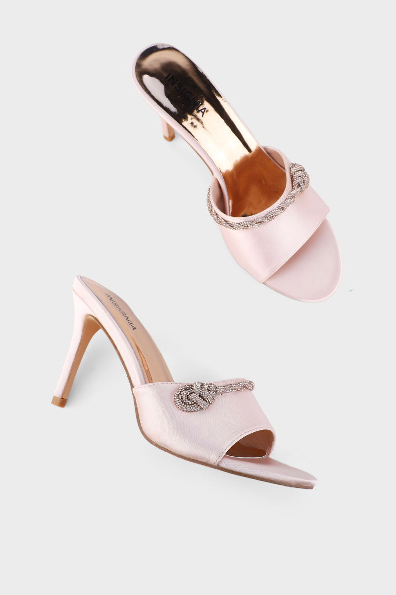 Party Wear Slip On I29276-Nude Pink