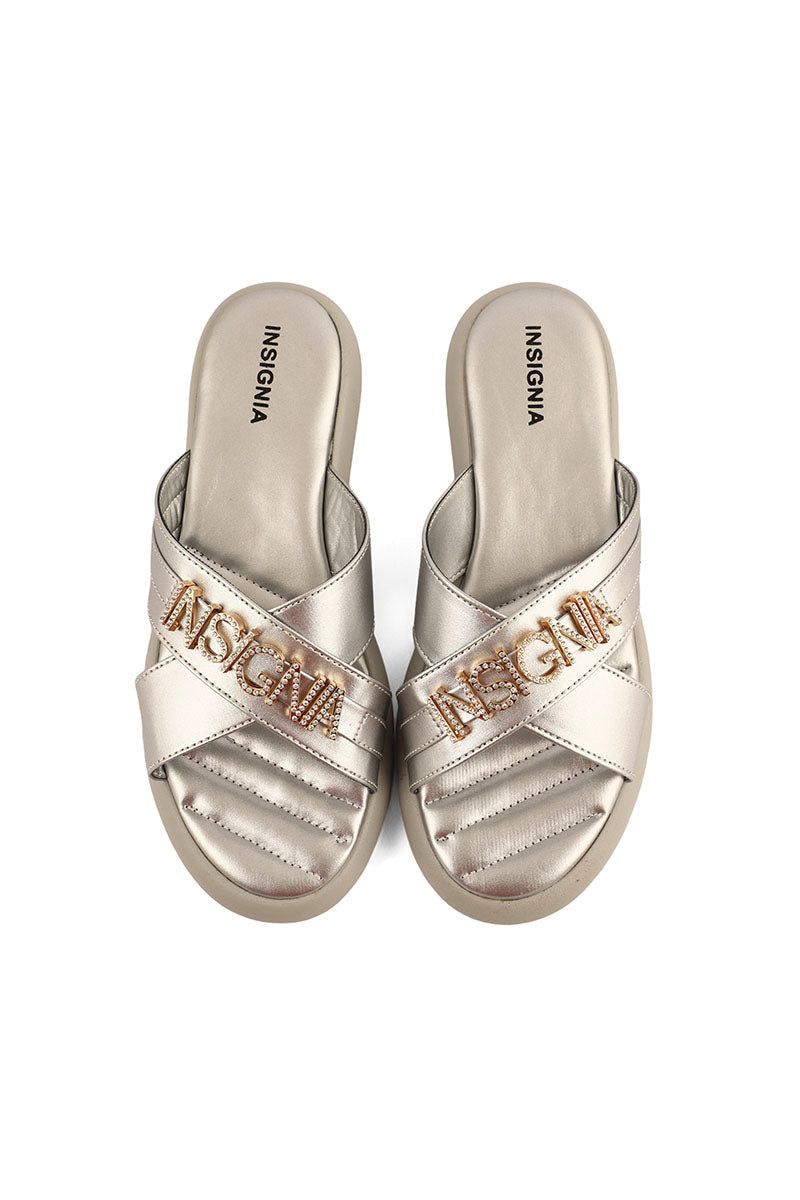 Casual Slip On I32883-Silver