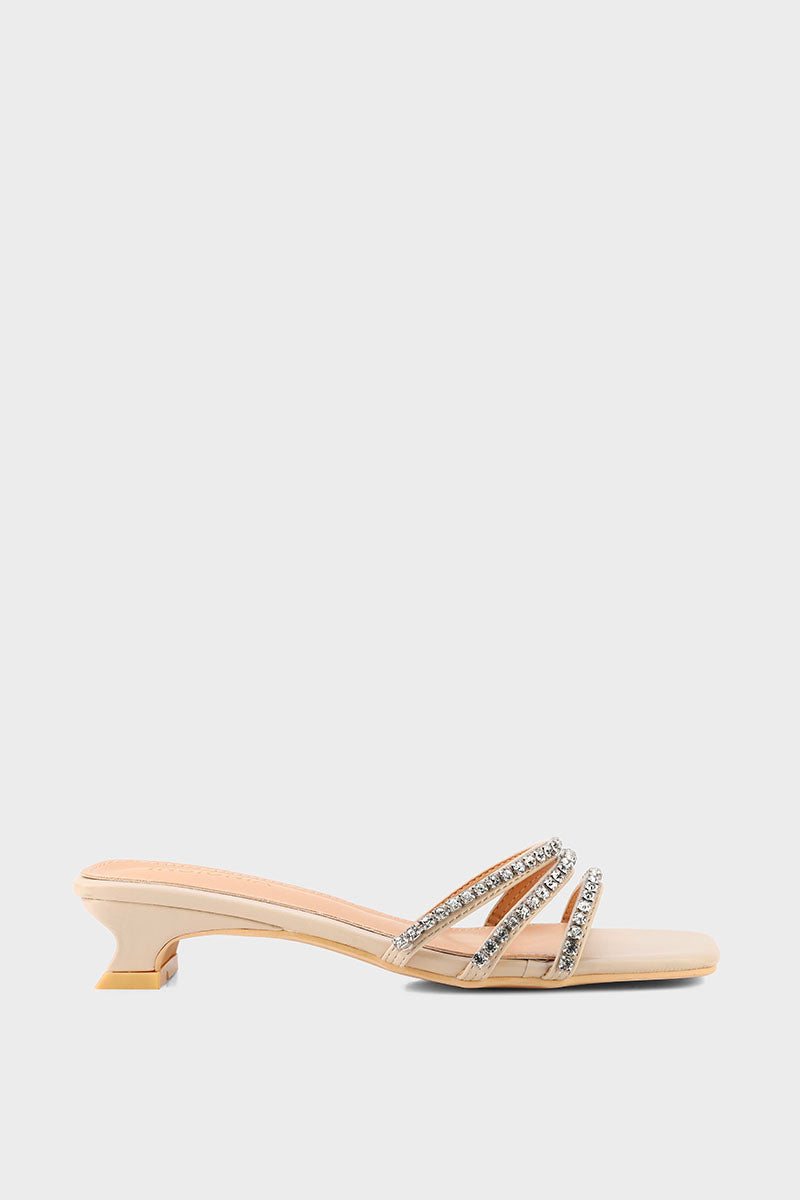 Formal Slip On I38637-Beige