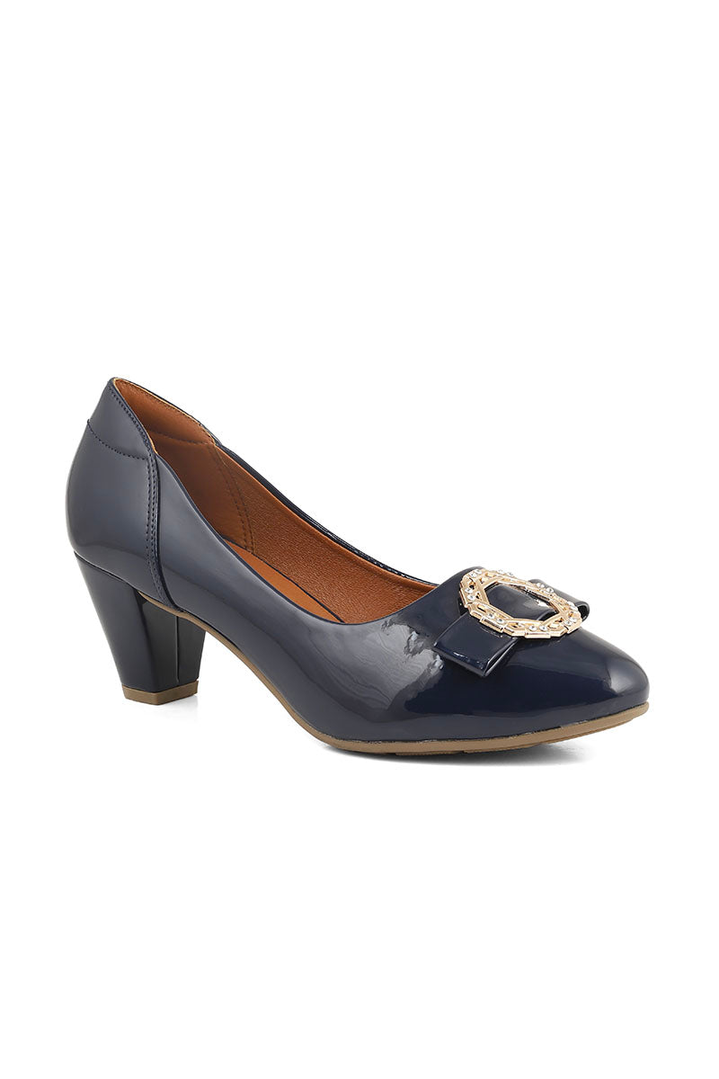 Formal Court Shoes I44435-Navy