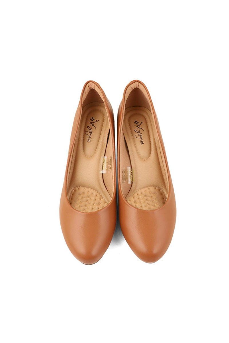 Formal Court Shoes I44444-Camel