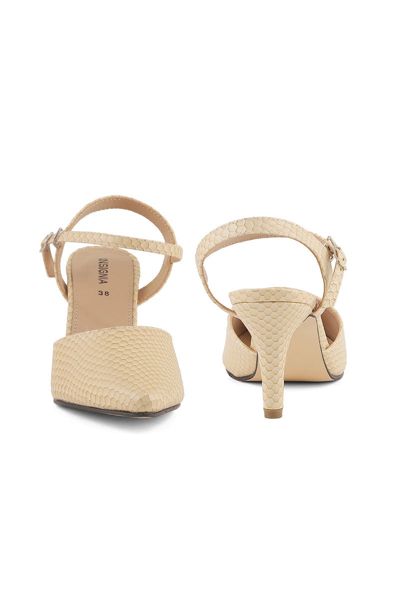 Formal Sling Back I47244-Beige