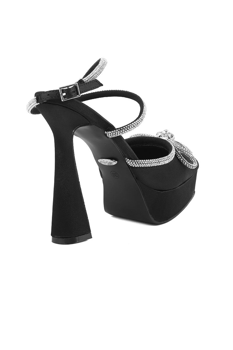 Party Wear Sling Back I47264-Black