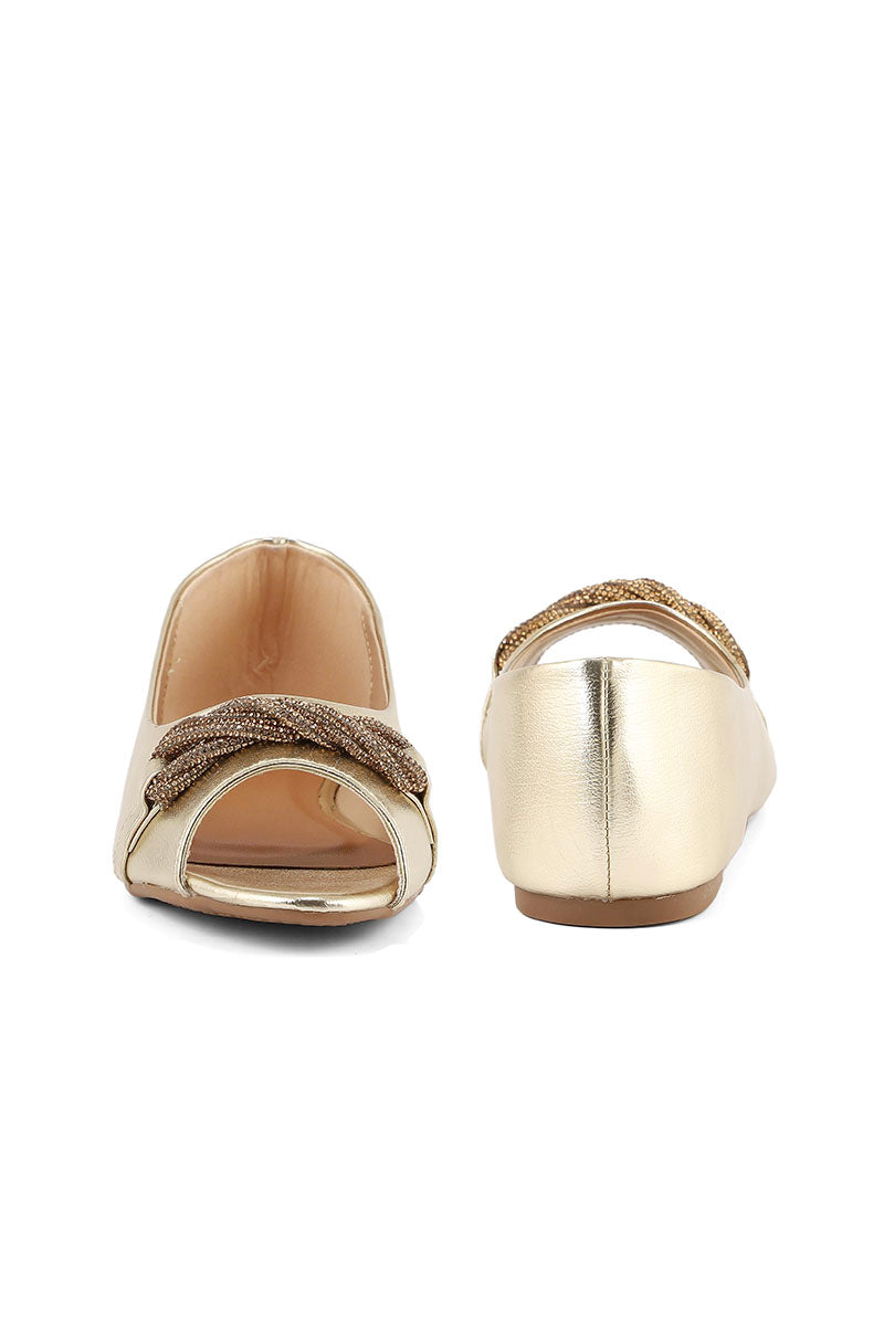 Gold peeptoe outlet