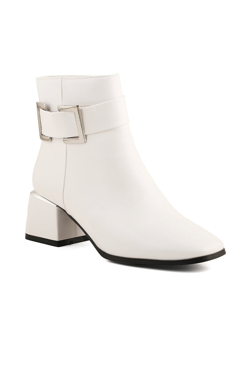 Formal Long Shoes I53093-White