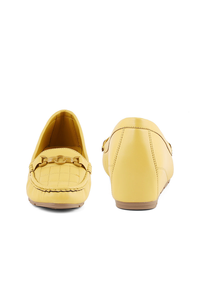 Casual Moccasin I60080-Yellow