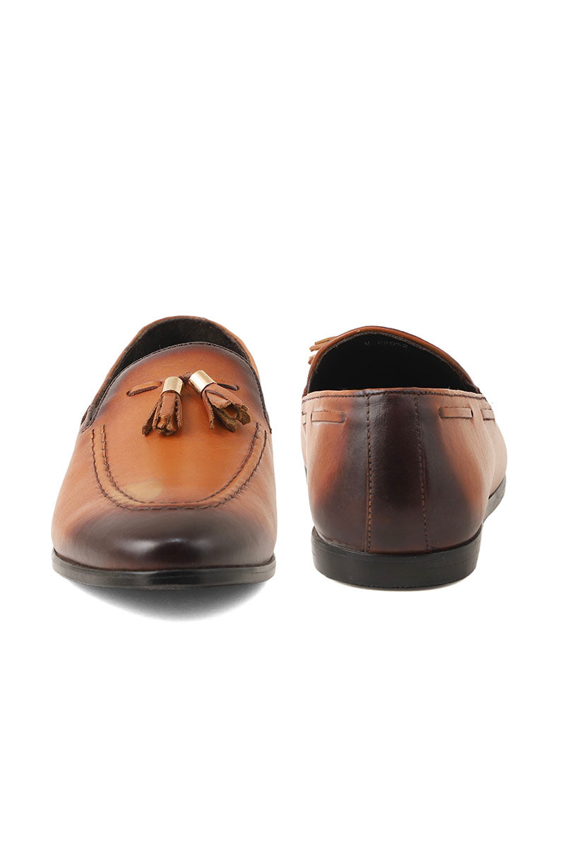 Men Formal Loafers M22052-Brown