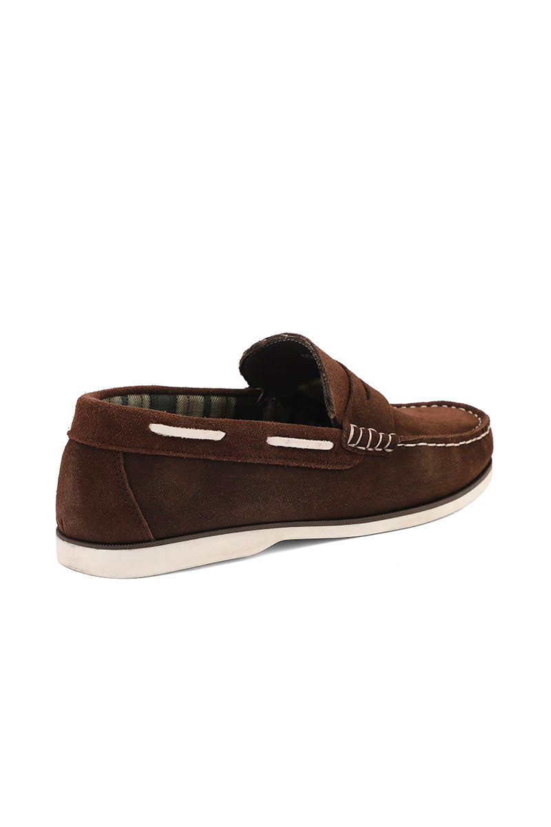 Men Casual Shoe/Moccs M22075-Brown