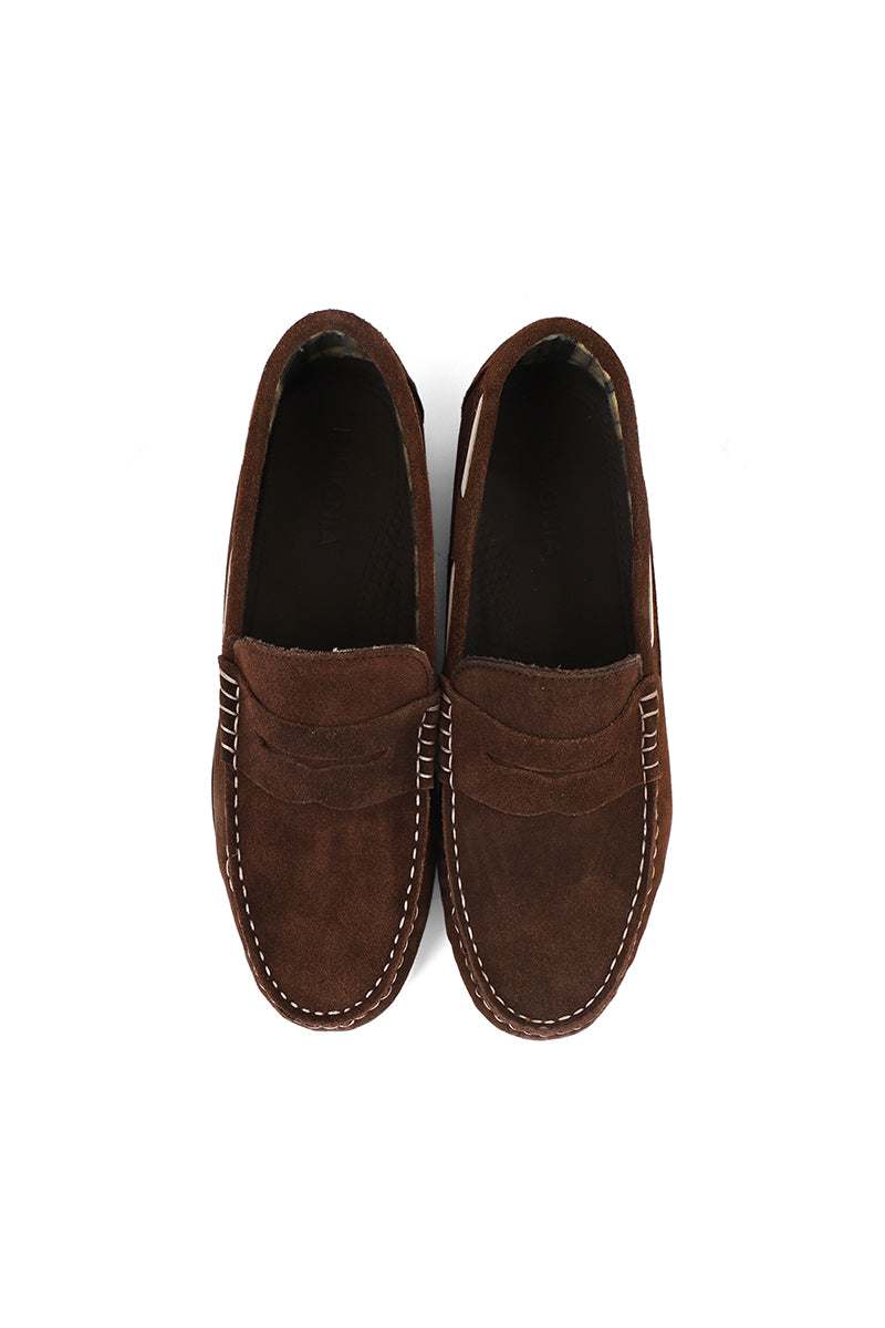 Men Casual Shoe/Moccs M22075-Brown