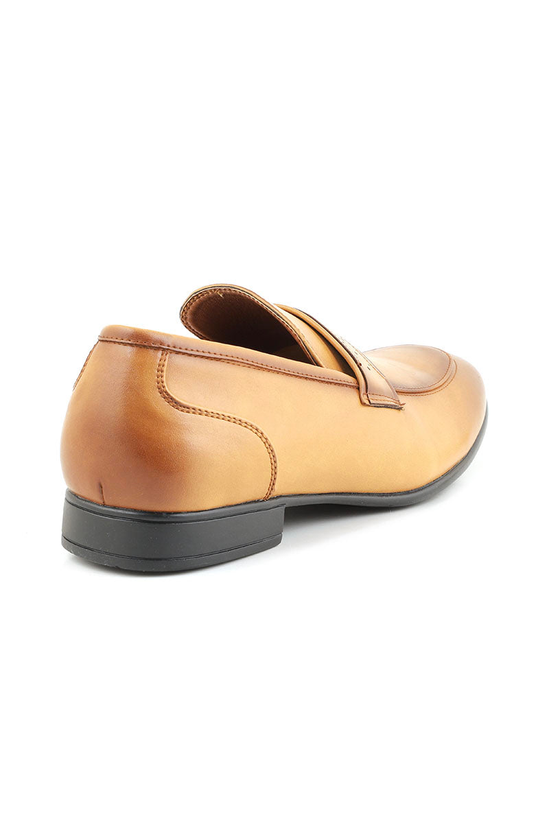 Men Formal Loafers M34051-Mustard
