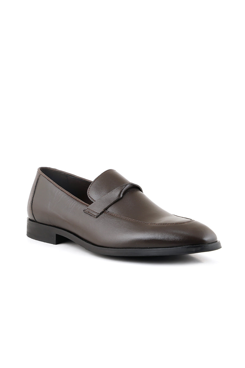 Men Formal Loafers M38057-Brown