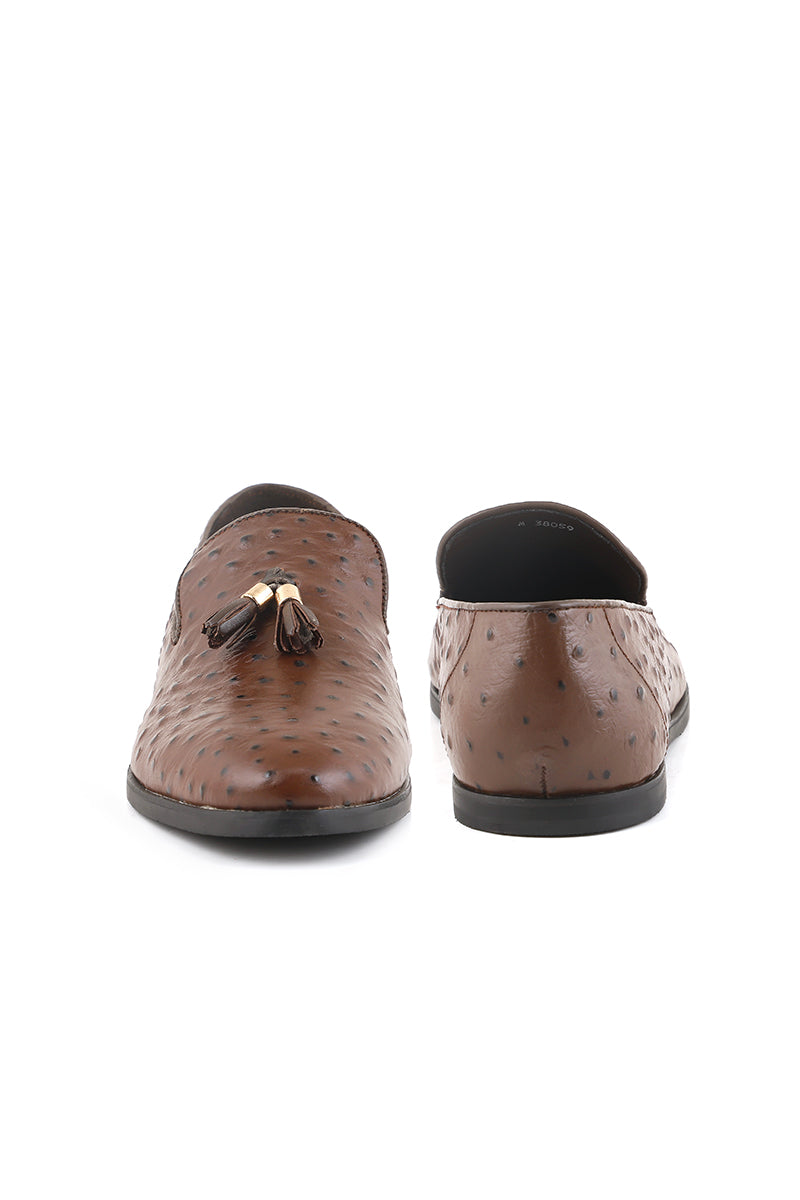Men Formal Loafers M38059-Brown