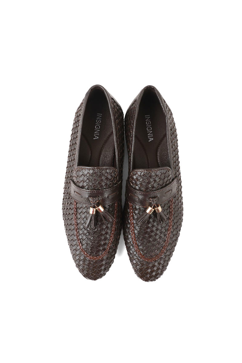 Men Formal Loafers M38066-Coffee