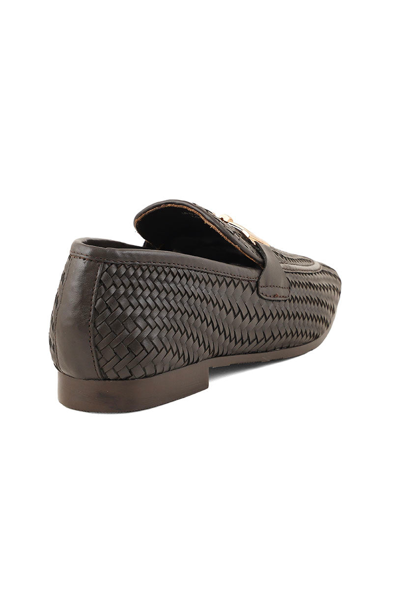 Men Formal Loafers M38073-Coffee