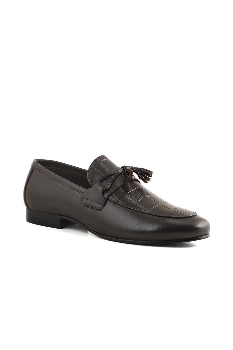 Men Formal Loafers M38074-Brown