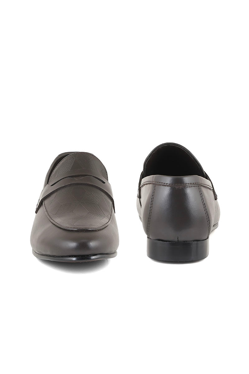 Men Formal Loafers M38075-Brown